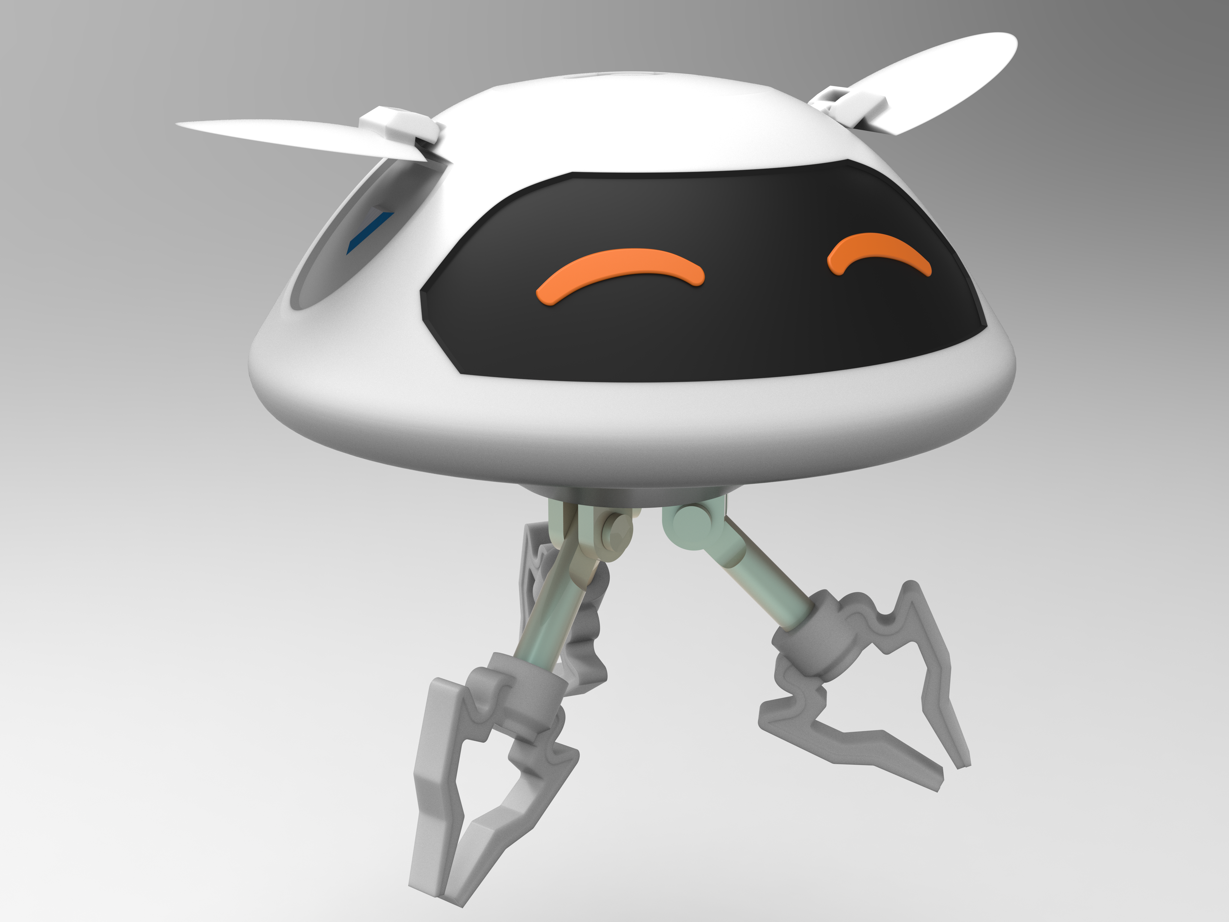 Miniatura 2 do modelo 3D 星穹铁道-炒饭机器人(1:2 1:4)