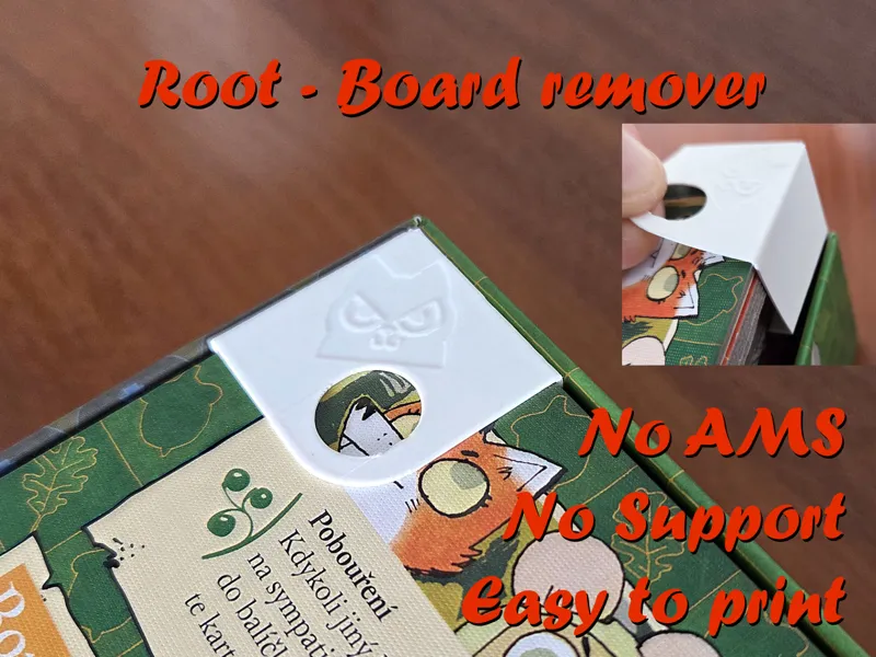 Root Board Game - board remover (opener)