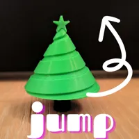 Sapin de Noël sauteur — photo 1