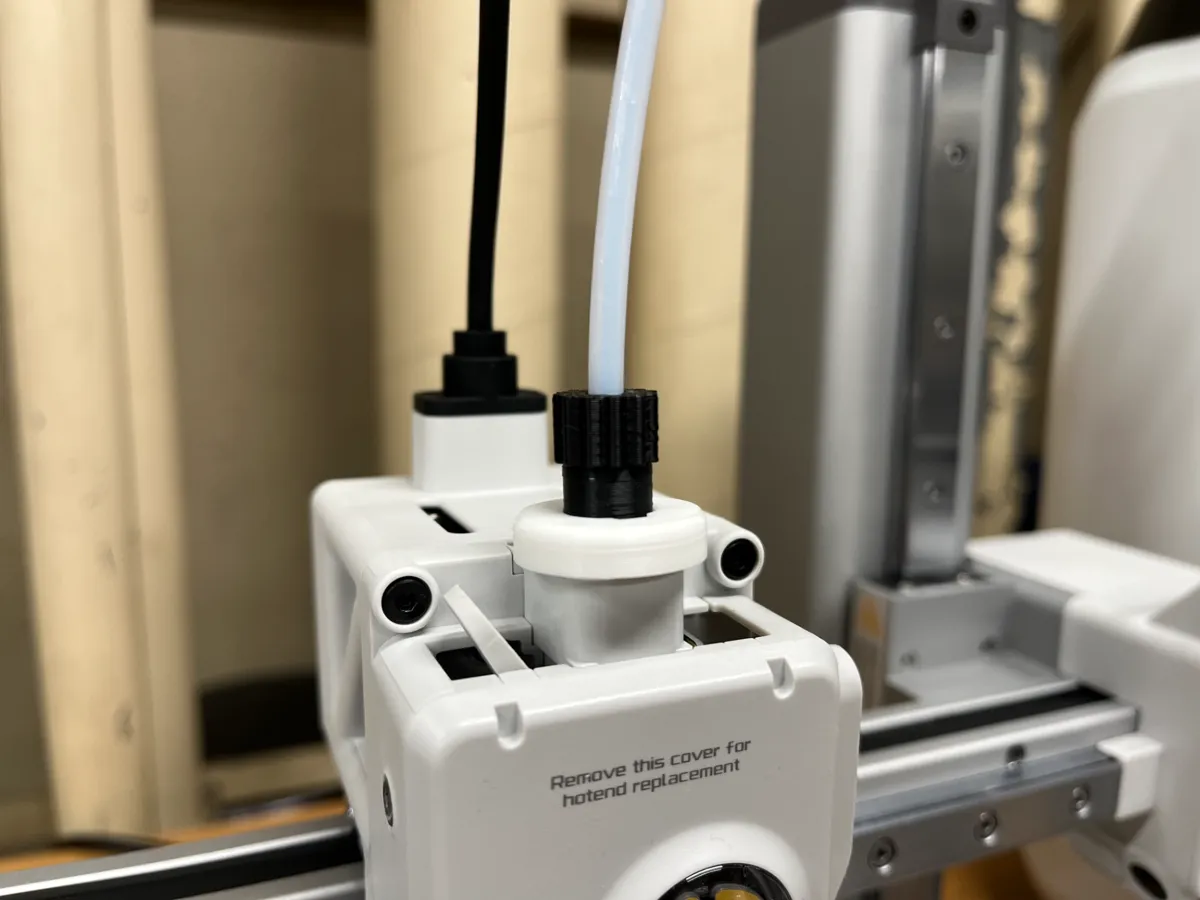 Filament Quick Swap Adapter (Direct Connect MMS) - Free 3D Print Model ...