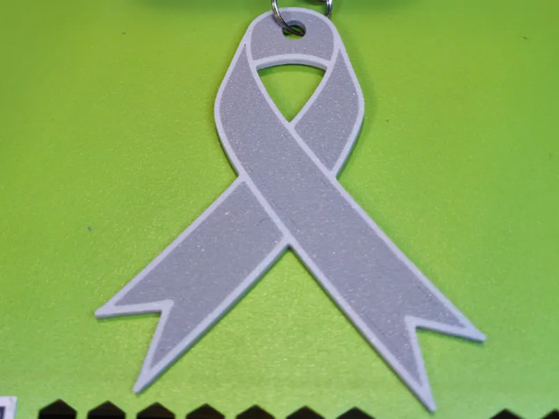 Brain Cancer Awareness Ribbon