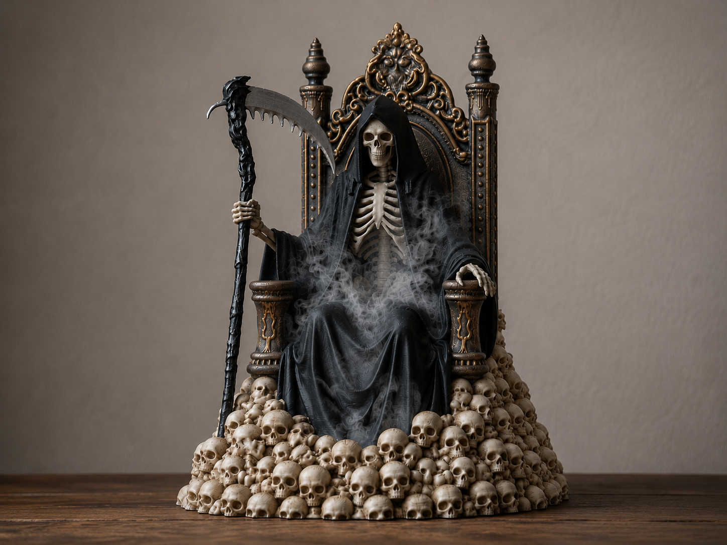 Grim Reaper Throne İncense Holder |  Dark Decor