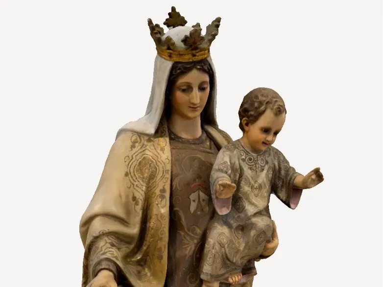 VIRGEN DEL CARMEN - IMAGEN - ESTATUA - IGLESIA