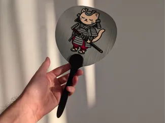 Flat Uchiwa aka Japanese Hand Fan