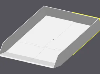 Scrapbooking Paper Tray 12x12 Stackable