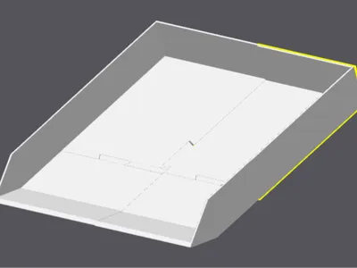 Scrapbooking Paper Tray 12x12 Stackable