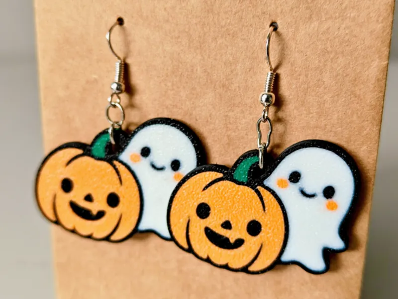 Boucles d’oreilles Halloween mignonnes