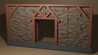 Set de murs pour figurines de jeu de rôle — photo 3