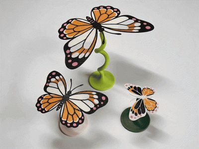 Balancing Butterfly | A tumbler that won't tip over, it sways with the breeze