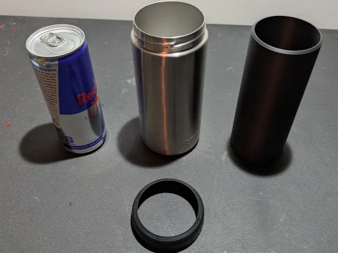 YETI rambler 16oz Insulator 250 ml RedBull Adaptor