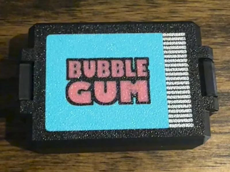 Bubble Gum Card Box