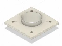 Wall Plate inlet, I didn't find one so made my own