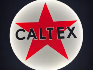 Caltex lightbox
