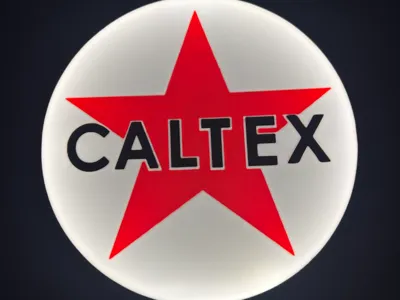 Caltex lightbox
