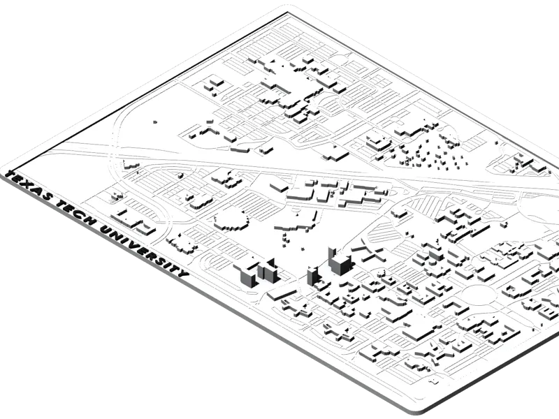 Texas Tech University Campus Model