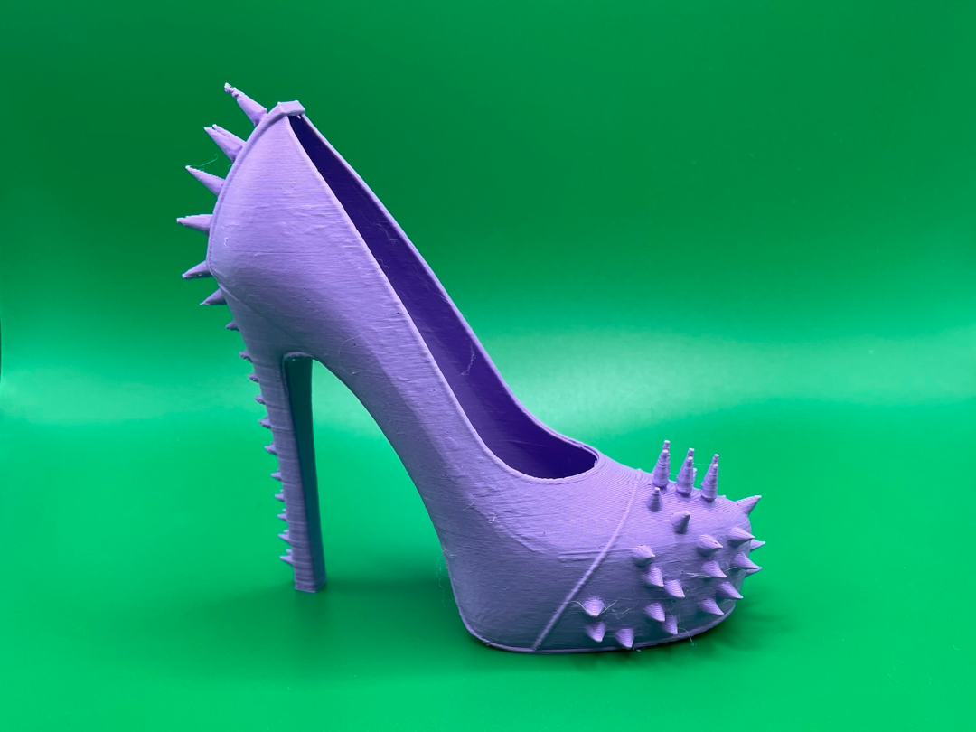 Spike high heels - shoes and footwear