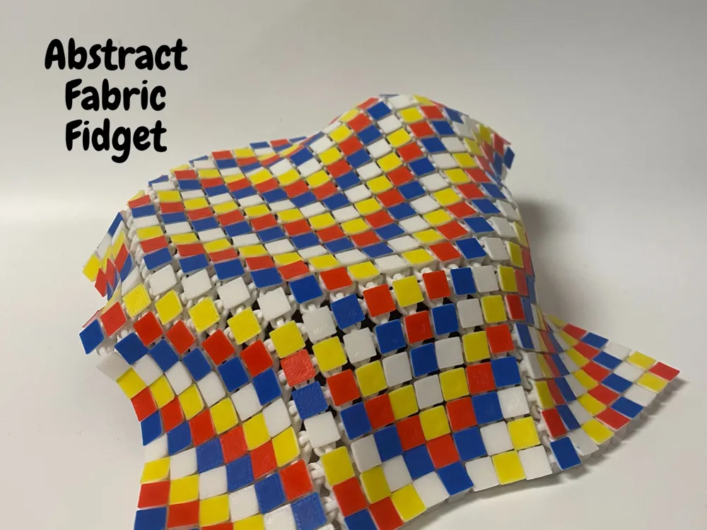 Abstract Fabric Fidget by Type1Printing - MakerWorld