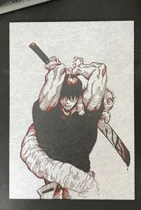 JJK - Toji Zenin 141x200x2.24mm - 0.08mm layer