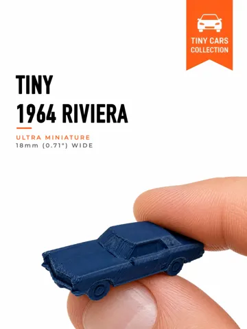 Accesorio para boquillas: Tiny 1964 Riviera - Mini Cars Series — vista de referencia 2