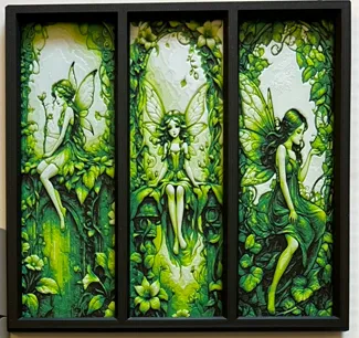 50 x 150 bookmark art frame
