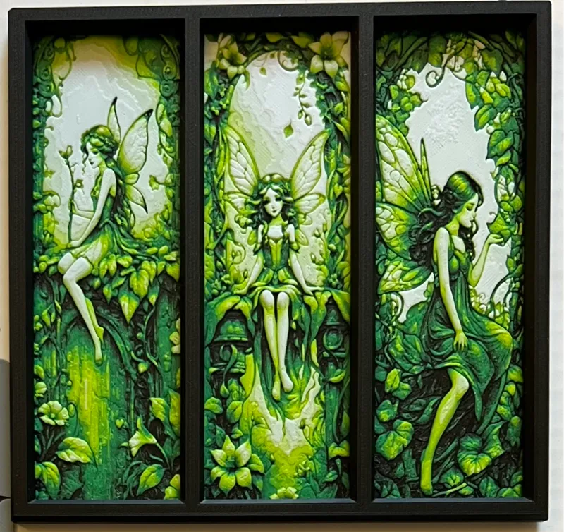 50 x 150 bookmark art frame