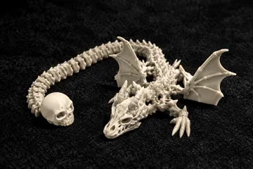 Adorno temático: Articulated Bone Dragon — vista de referencia 3