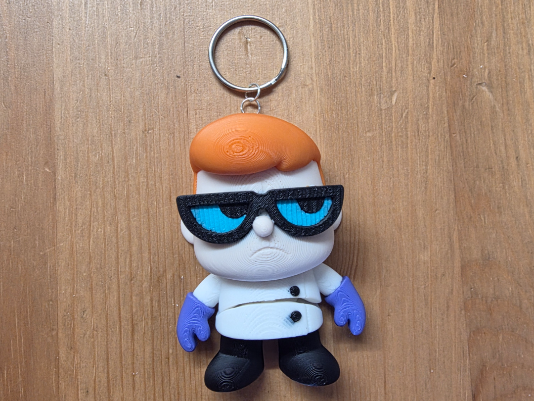 Flexi Dexter Keyring
