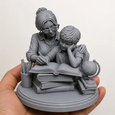 Teacher's Day - Free 3D Print Model - MakerWorld