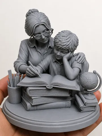 Modelo para impresión 3D: Teacher's Day — vista de referencia 2