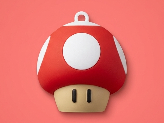 Mushroom - Super Mario - Keychain - No AMS