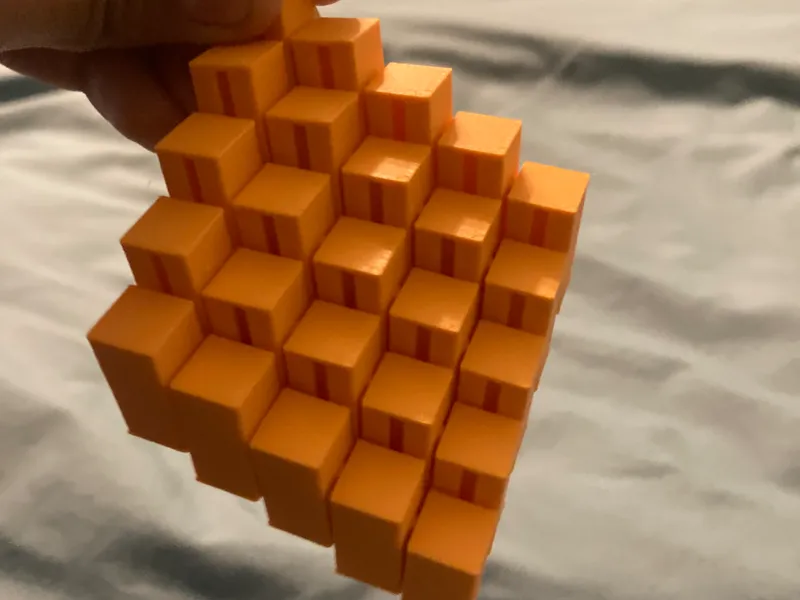 sliding square fidget