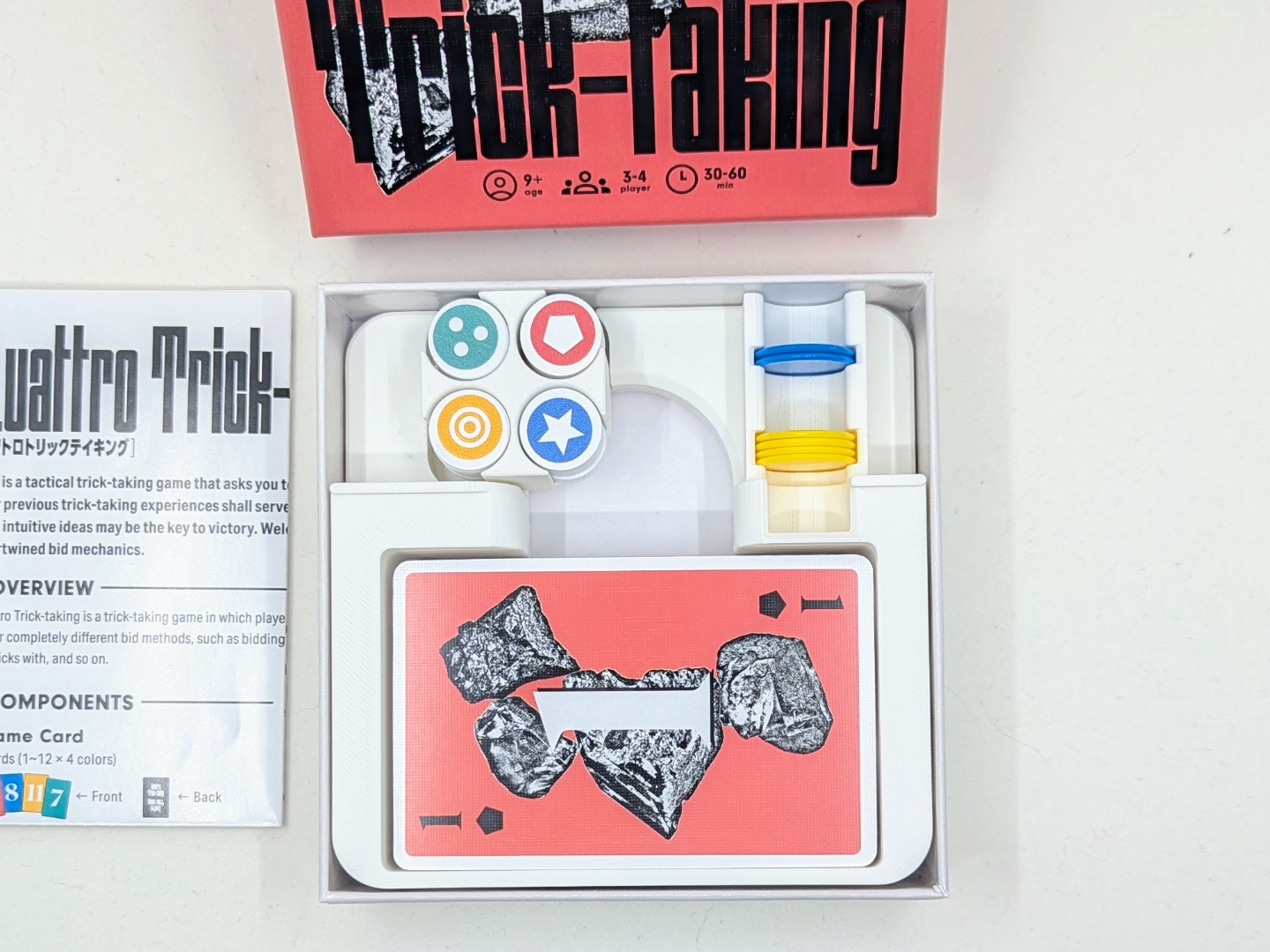 Quattro Trick-Taking - Organizer Insert