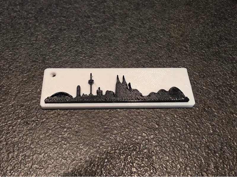 Köln Skyline Schlüsselanhänger