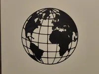 Carte du monde - décoration murale — photo 1