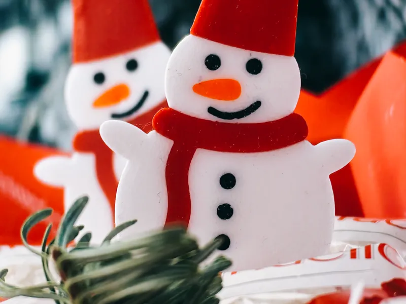 Snowman topper