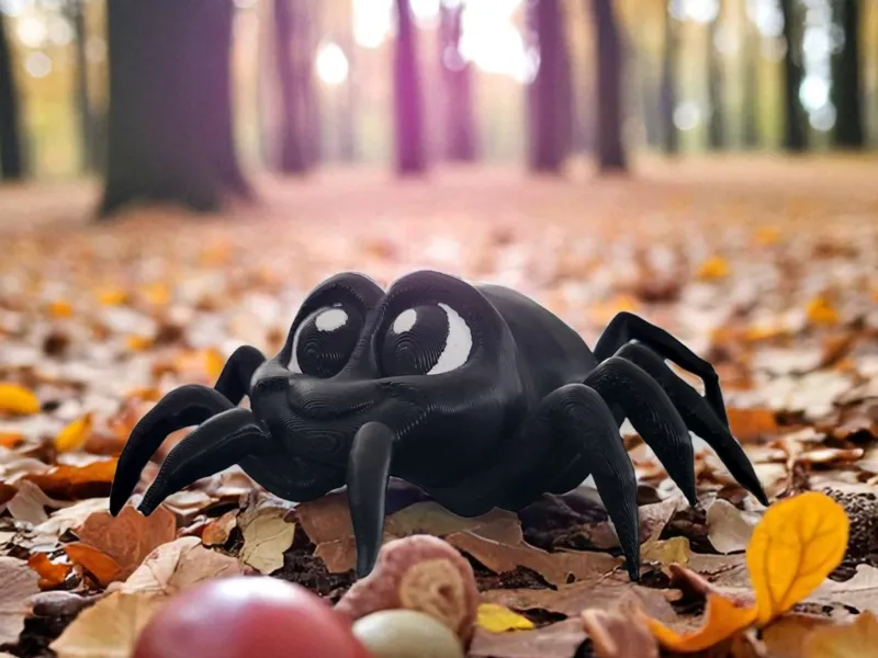 Süße Halloween Spinne