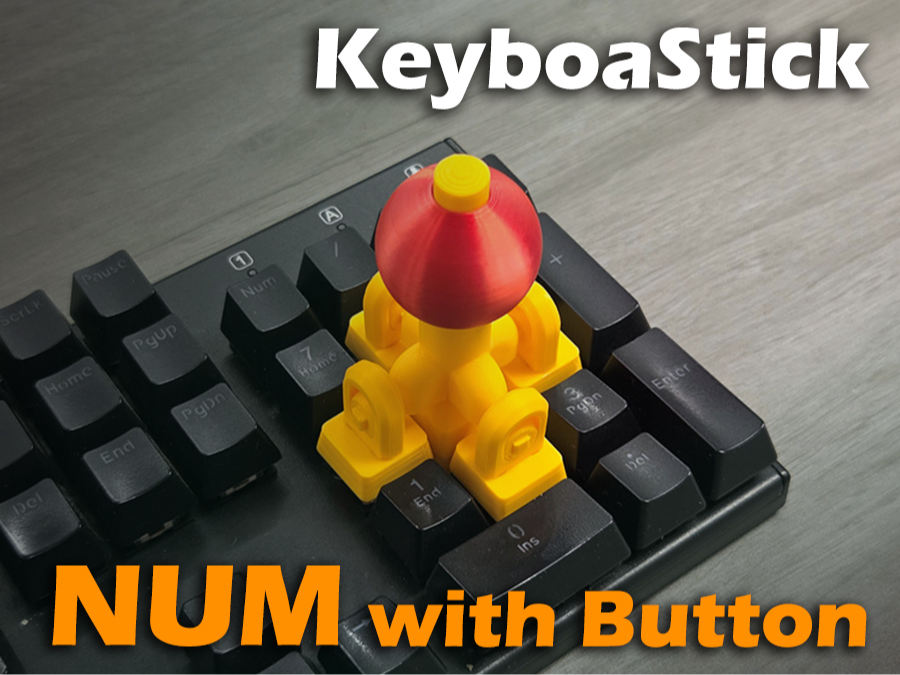 KeyboaStick NUM (Joystick Keycap)