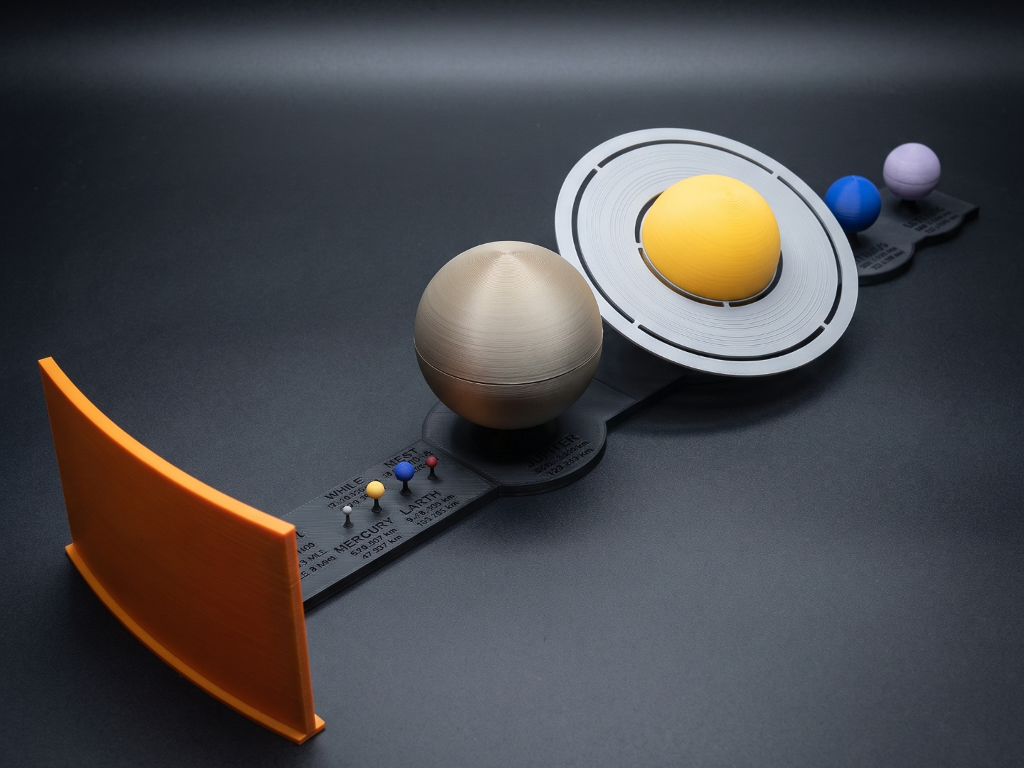Solar System true scale, No AMS, No Support - 1