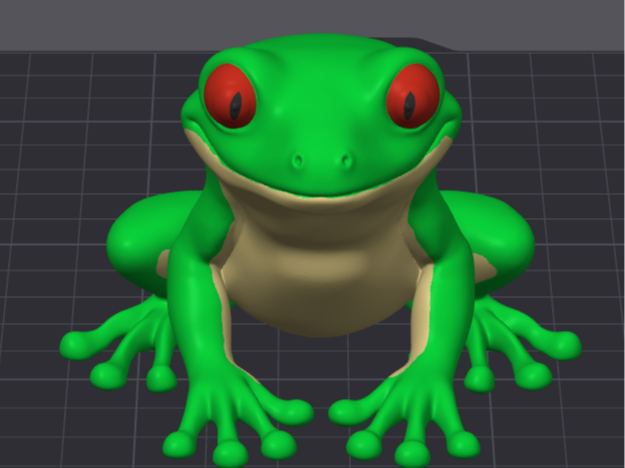 Miniatura 1 do modelo 3D Tree Frog