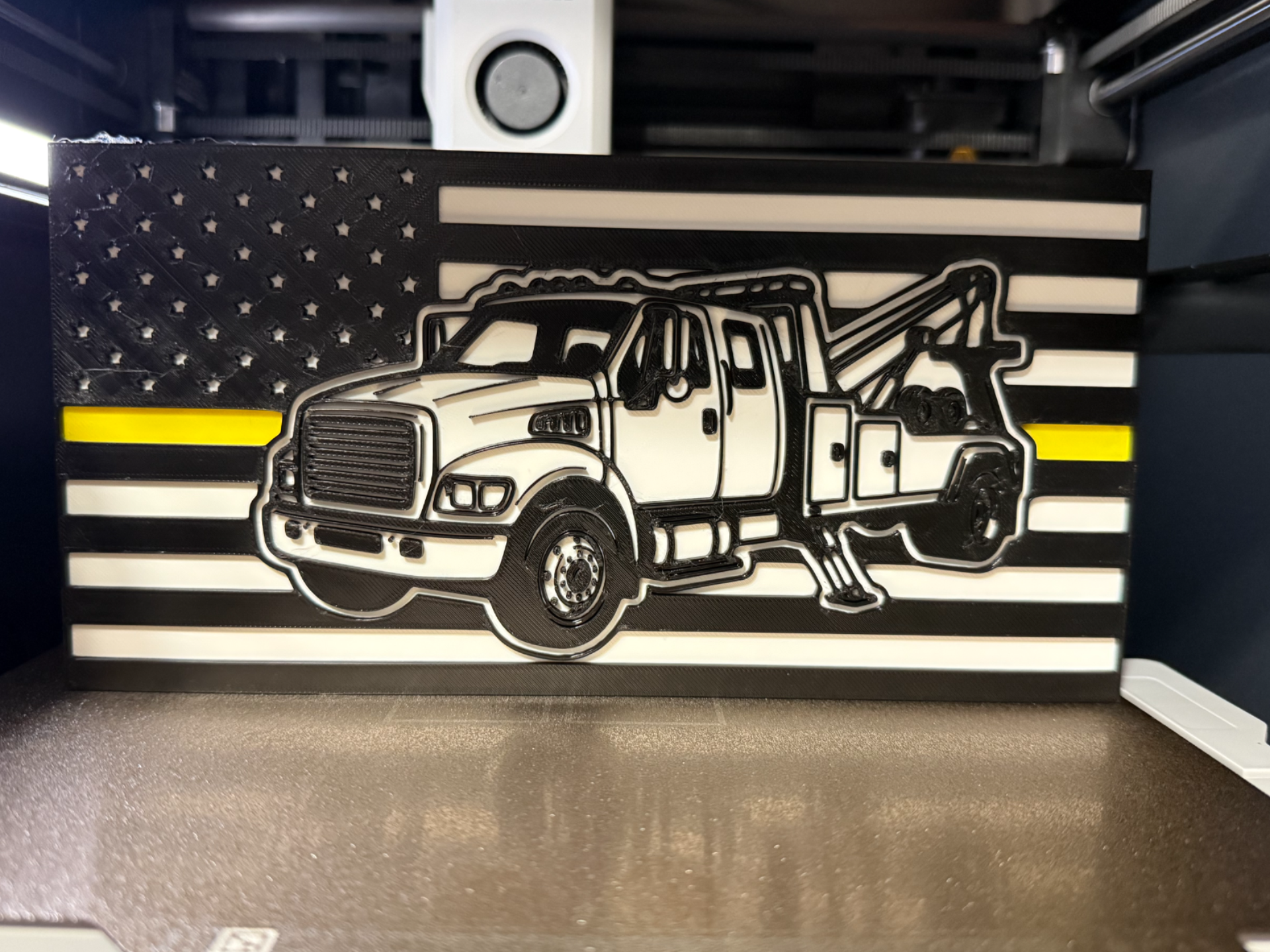 Tow Truck Driver - Wrecker Tribute Flag