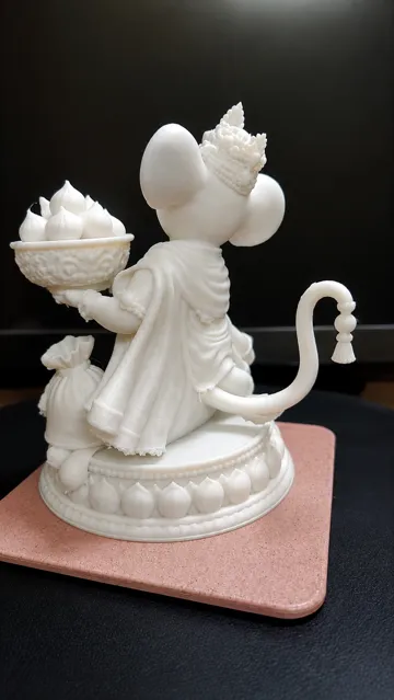 Letrero o emblema decorativo: Mushak with Modak Bowl — vista de referencia 4
