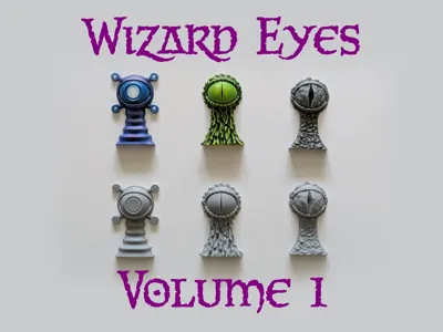 Wizard Eyes - Volume 1 - Seer, Slime, and Stone