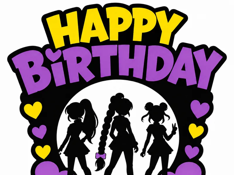 Happy Birthday K-Pop Hunters Topper
