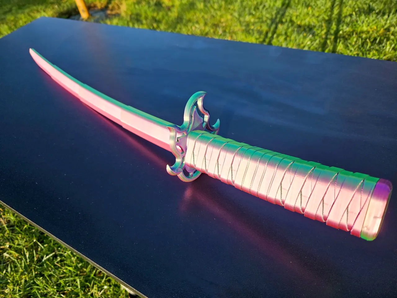 Katana Demon Slayer Tanjiro Kamado's view 2