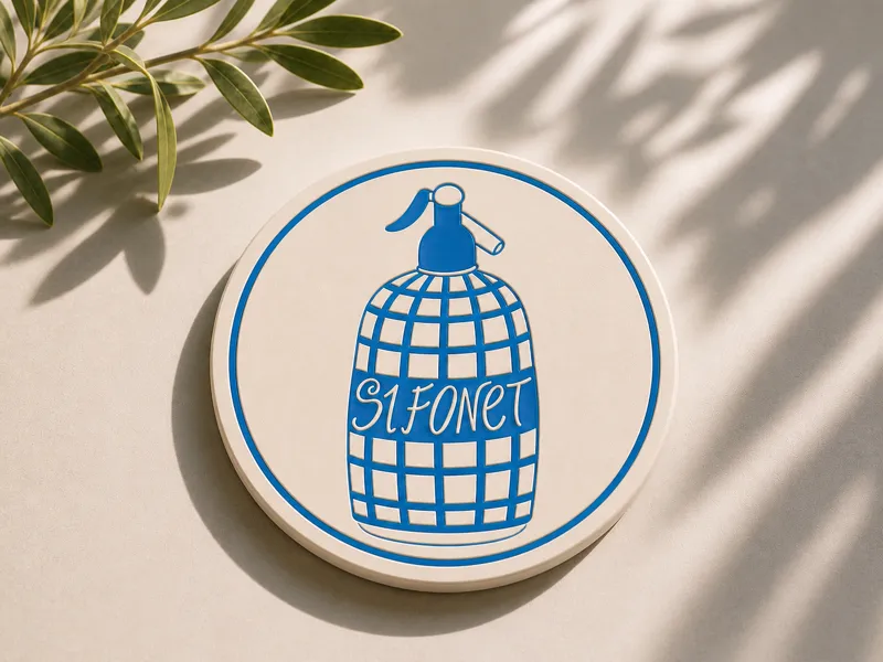 Sifón Argentino Clásico - Posavasos