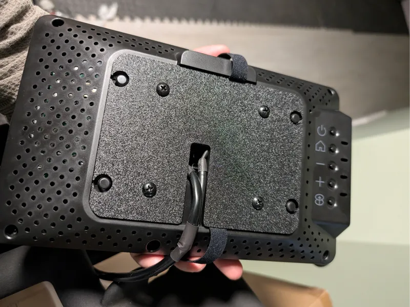 Bowflex C7 Screen Backplate With Velcro Channel