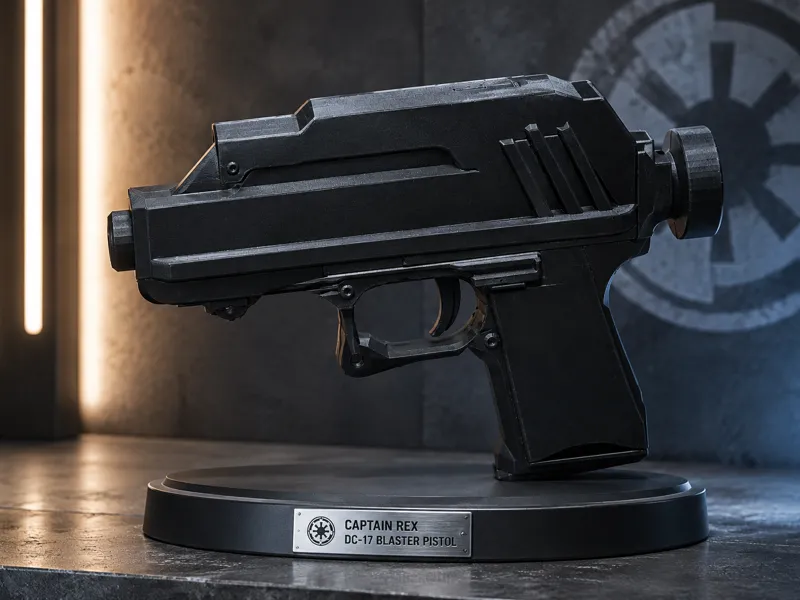 Pistola Blaster Capitán Rex Modelo DC-17