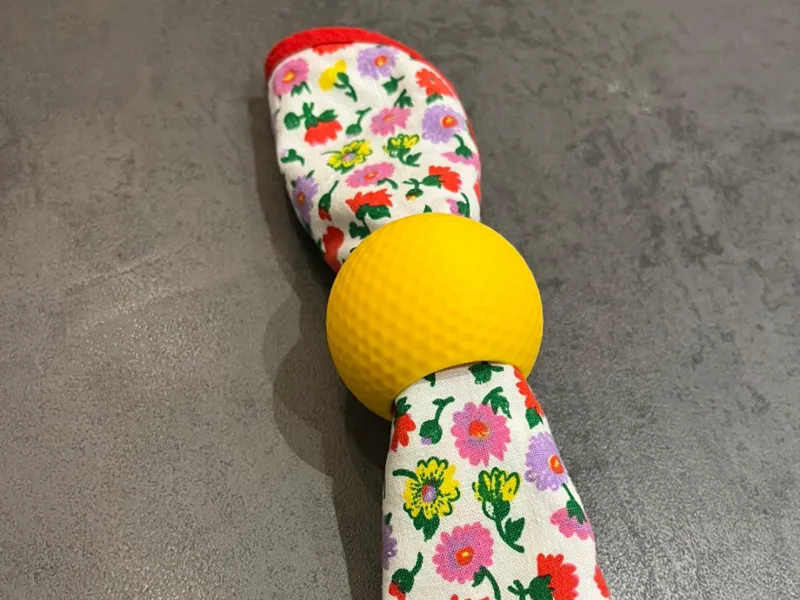 Porta tovagliolo palla da golf 