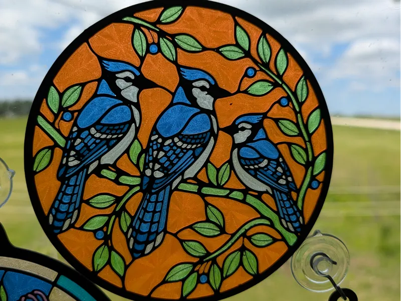 Bluejay Sun Catcher