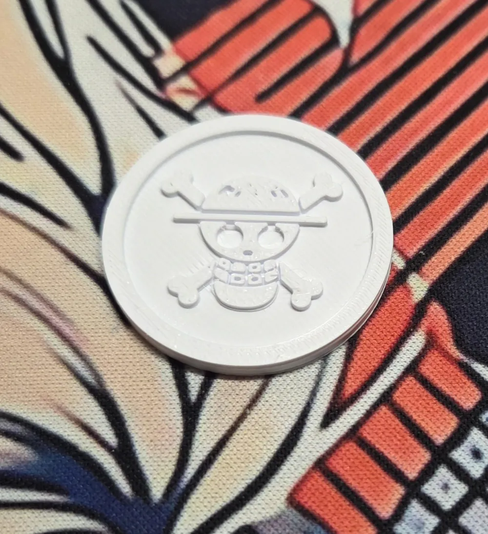 Straw hat crew coin one piece TCG - Free 3D Print Model - MakerWorld